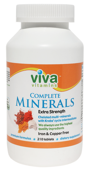 Complete Minerals Extra Strength - Iron and Copper Free