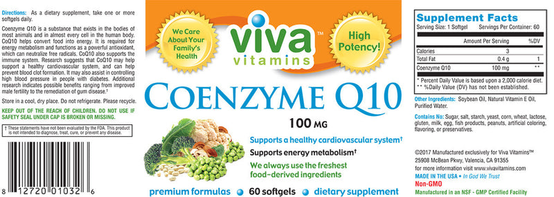 Coenzyme Q10- Ubiquinol