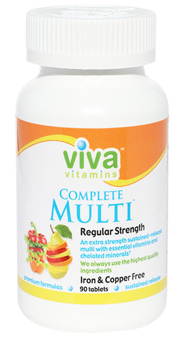 Complete Multi – Regular Strength Iron and Copper Free