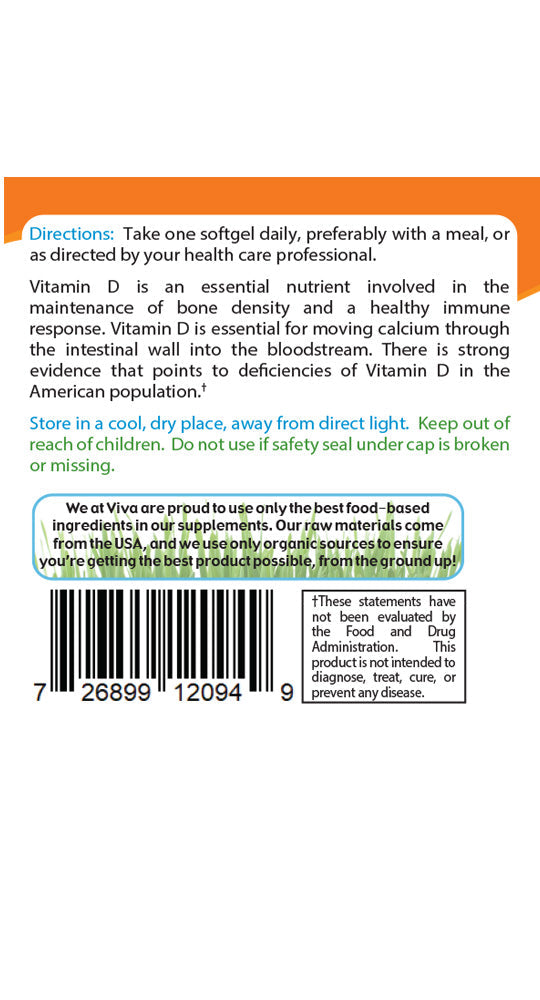Vitamin D3 (400IU)
